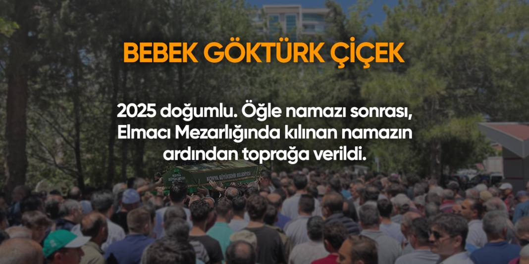 Konya'da bugün vefat edenler | 28 Nisan 2025 16